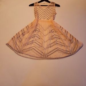 Free people sherr beaded dress